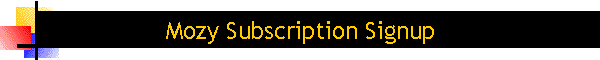 Mozy Subscription Signup